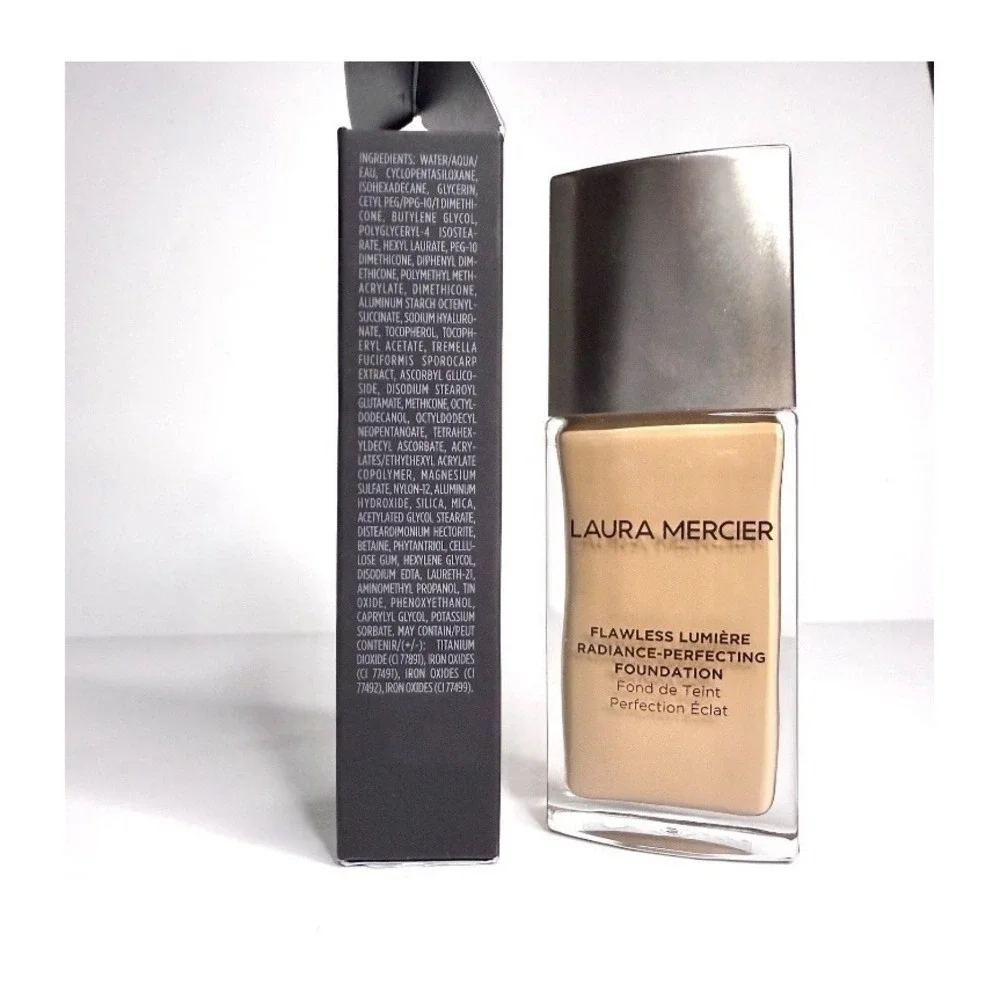 Laura Mercier Flawless Lumiere Radiance Perfecting Foundation 2W1.5 BISQUE - New